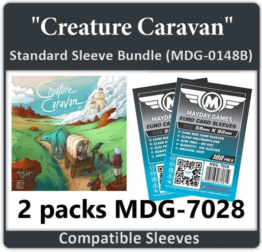 "Creature Caravan" Compatible Card Sleeve Bundle - Nick Nack's Full Frontal Attack