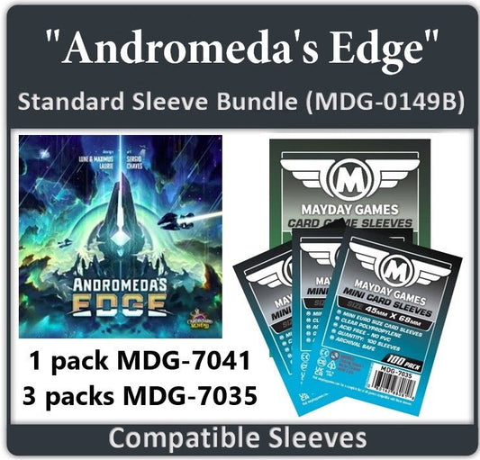 "Andromeda's Edge" Compatible Card Sleeve Bundle - Nick Nack's Full Frontal Attack