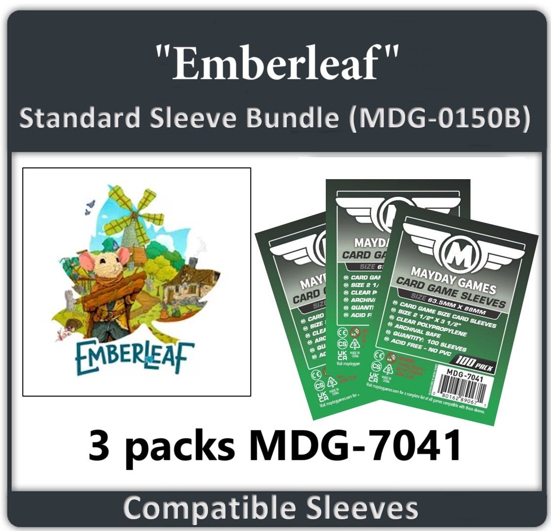 "Emberleaf" Compatible Card Sleeve Bundle - Nick Nack's Full Frontal Attack