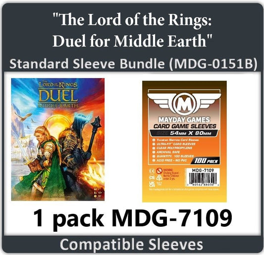 "The Lord of the Rings: Duel for Middle Earth" Compatible Card Sleeve Bundle - Nick Nack's Full Frontal Attack