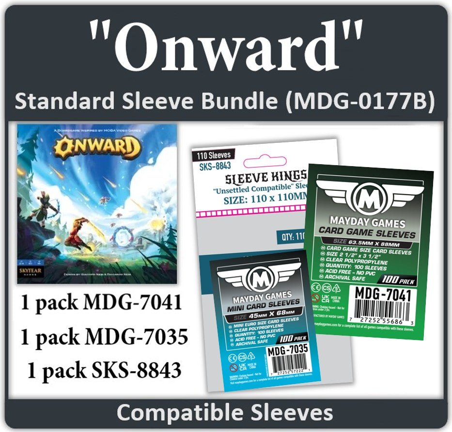 "Onward" Compatible Card Sleeve Bundle - Nick Nack's Full Frontal Attack