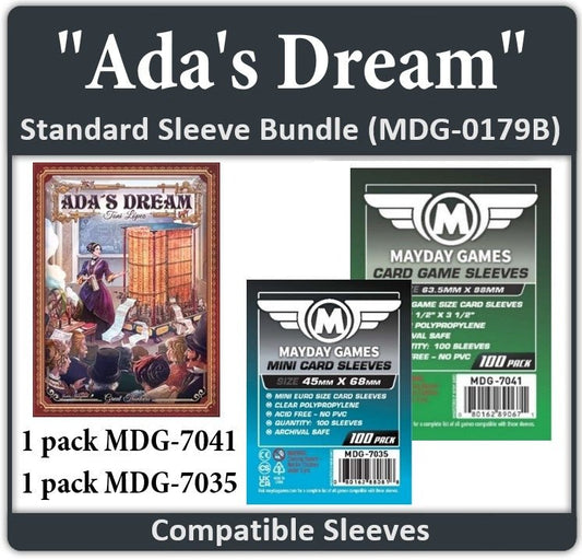 "Ada's Dream" Compatible Card Sleeve Bundle - Nick Nack's Full Frontal Attack