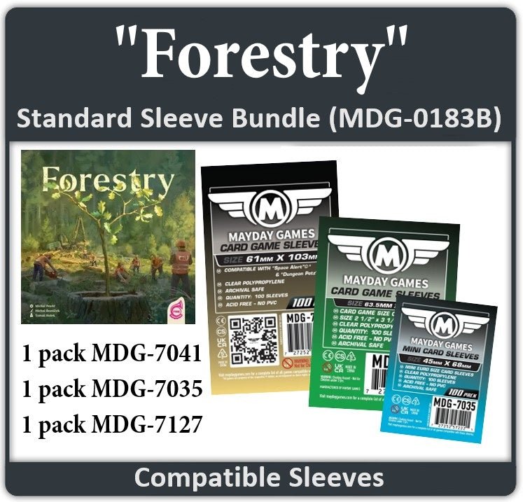 "Forestry" Compatible Card Sleeve Bundle - Nick Nack's Full Frontal Attack