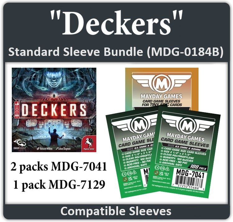 "Deckers" Compatible Card Sleeve Bundle - Nick Nack's Full Frontal Attack
