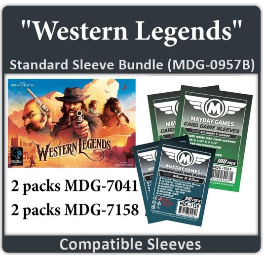 "Western Legends" Compatible Card Sleeve Bundle - Nick Nack's Full Frontal Attack