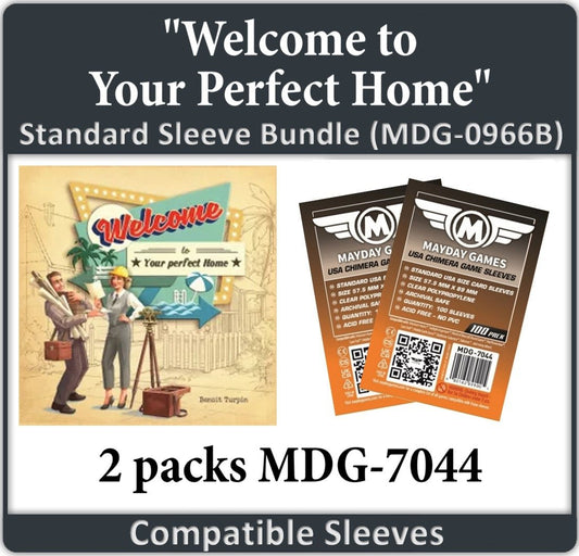 "Welcome to Your Perfect Home" Compatible Card Sleeve Bundle - Nick Nack's Full Frontal Attack