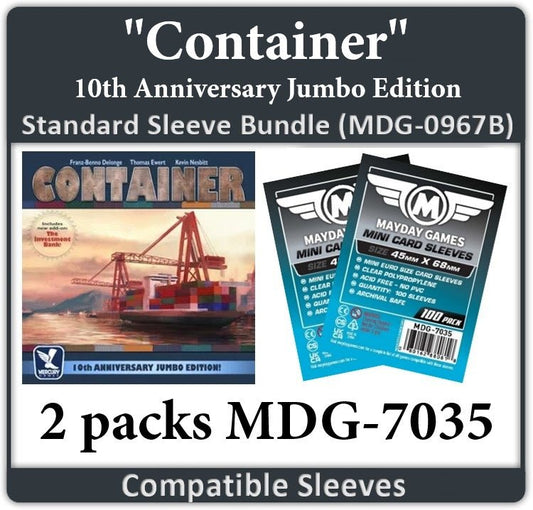 "Container (10th Anniversary Jumbo Edition)" Compatible Card Sleeve Bundle - Nick Nack's Full Frontal Attack