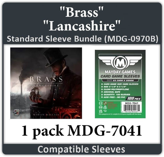 "Brass: Lancashire" Card Sleeve Bundle - Nick Nack's Full Frontal Attack