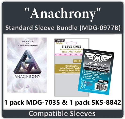 "Anachrony" Compatible Card Sleeve Bundle - Nick Nack's Full Frontal Attack