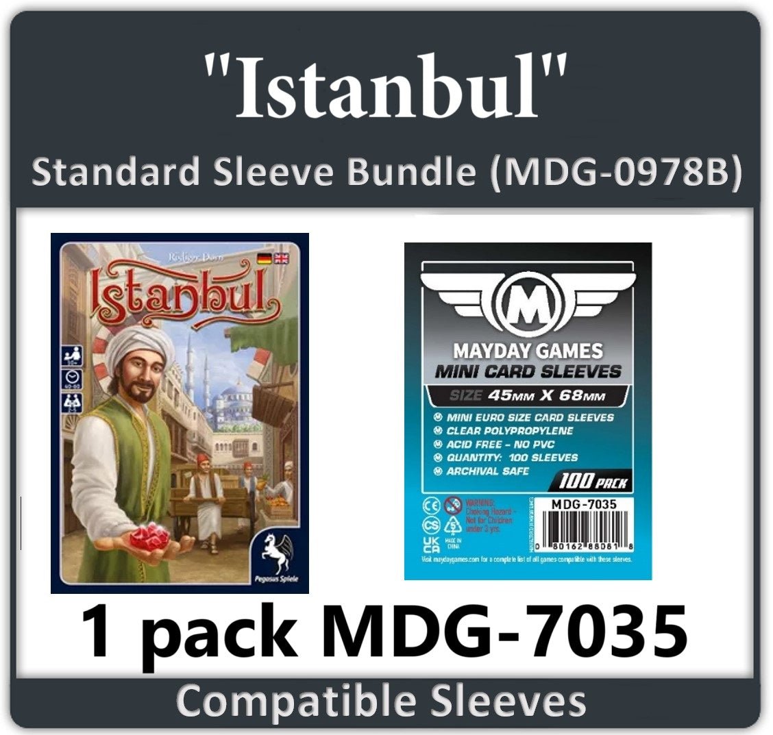 "Istanbul" Compatible Card Sleeve Bundle - Nick Nack's Full Frontal Attack