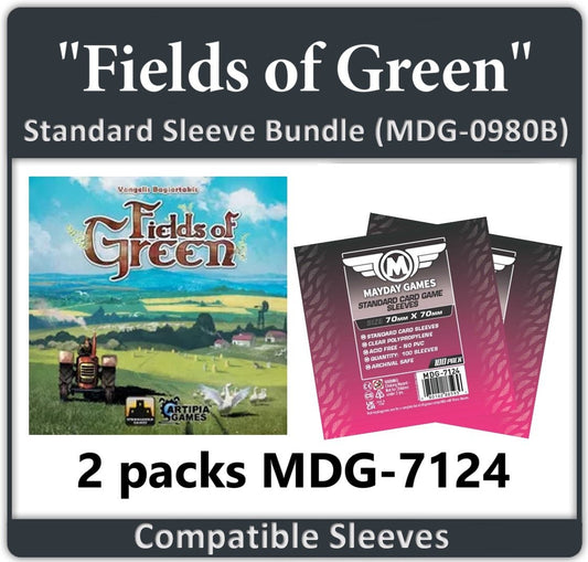"Fields of Green" Compatible Card Sleeve Bundle - Nick Nack's Full Frontal Attack