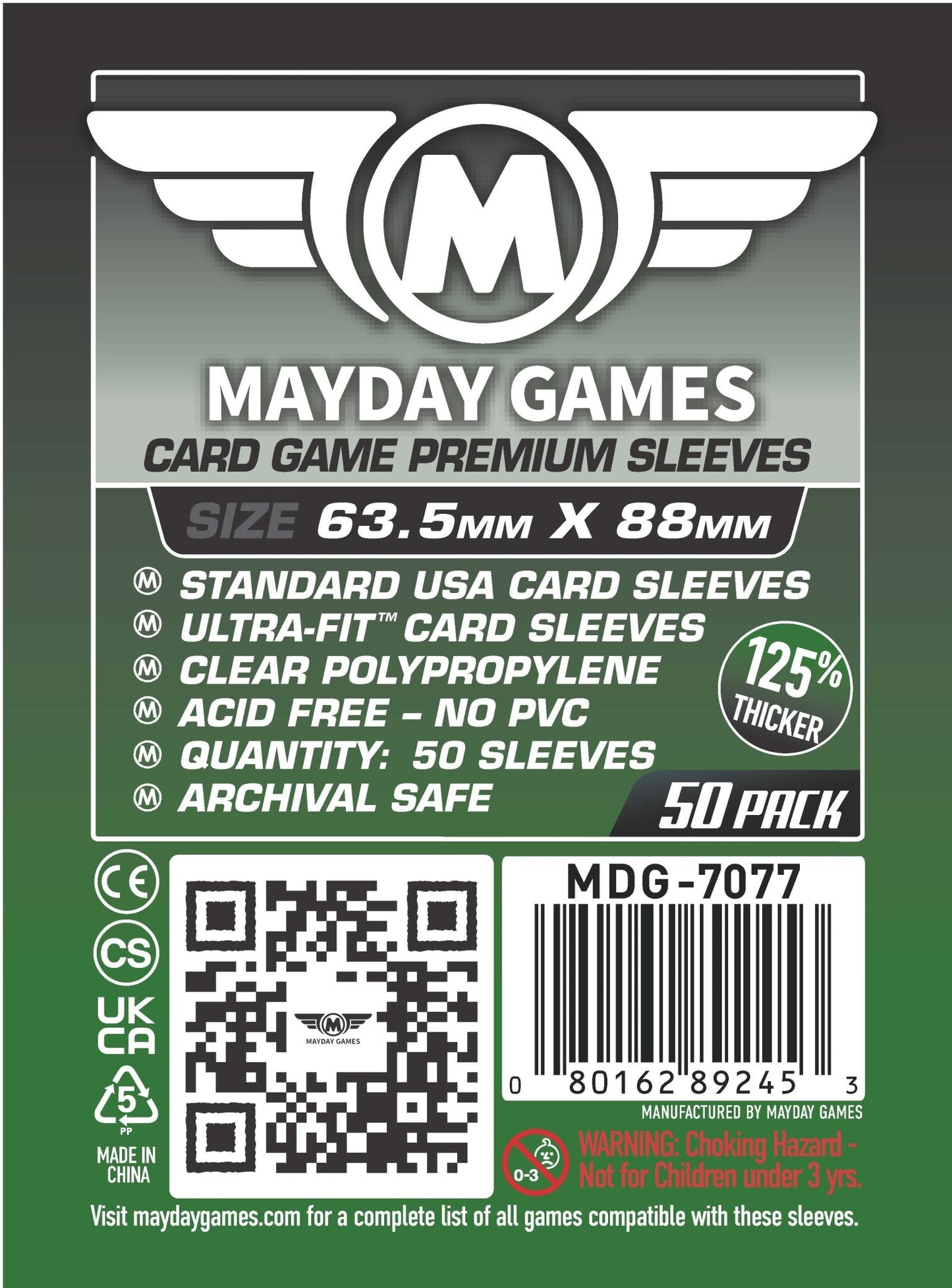 Card Game Card Sleeves (63.5x88mm) - Nick Nack's Full Frontal Attack