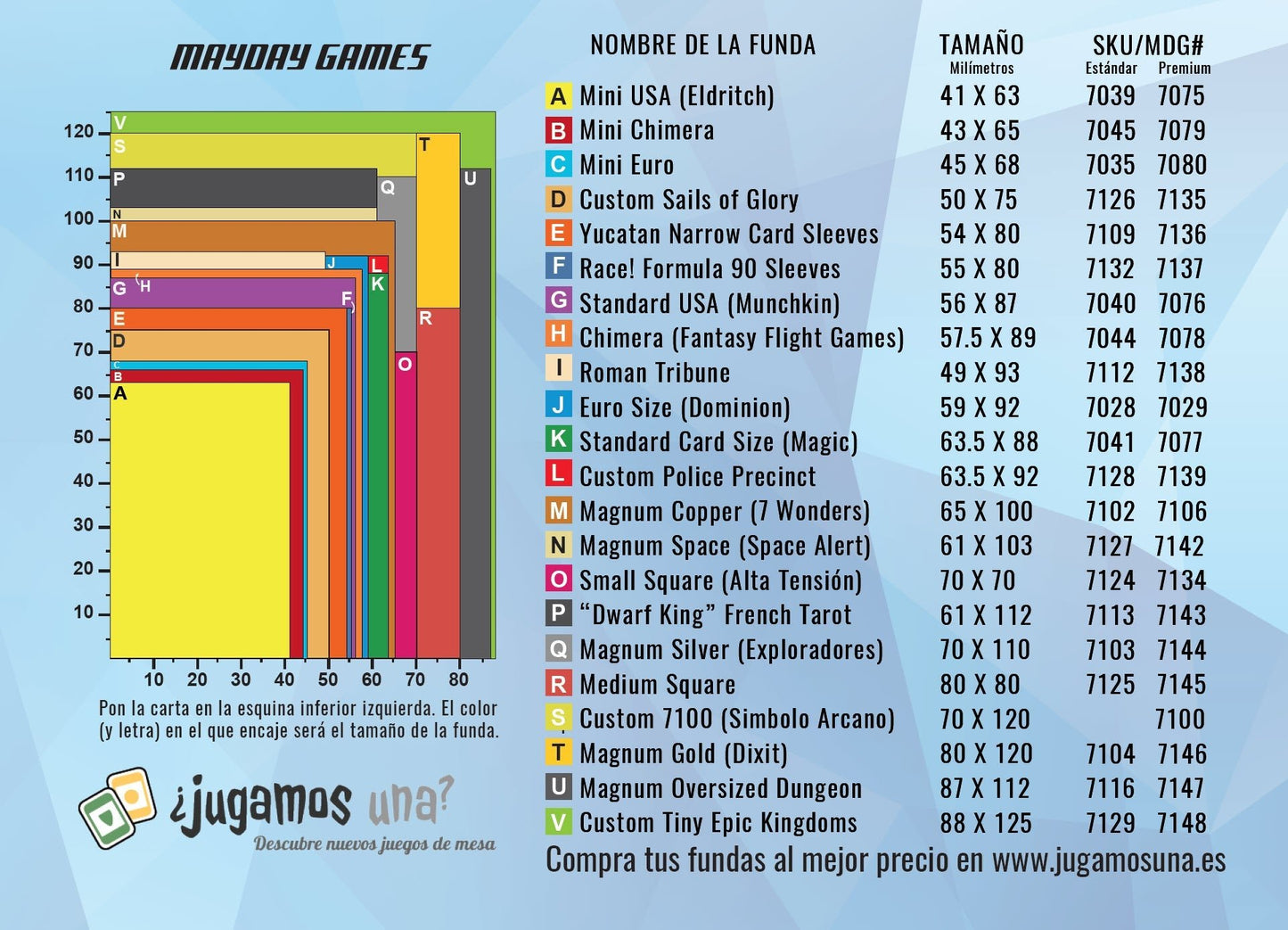 Mayday Games Sleeve Finder - Nick Nack's Full Frontal Attack