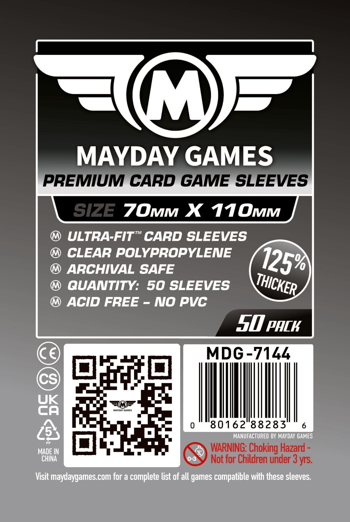"Lost Cities" Compatible Card Sleeves - Magnum Ultra-Fit (70x110mm) - Nick Nack's Full Frontal Attack