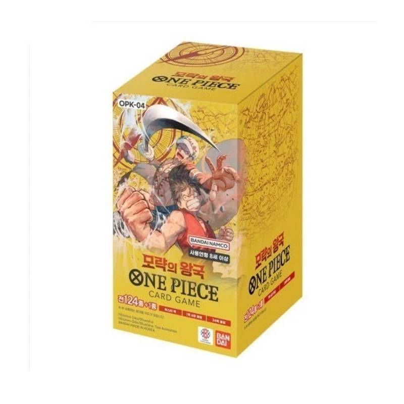 (Korean) One Piece TCG: Kingdoms of Intrigue OPK-04 Booster Box - Nick Nack's Full Frontal Attack