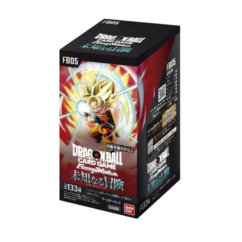 (Japanese) Dragon Ball Super Fusion World TCG: New Adventure FB05 Booster Box - Nick Nack's Full Frontal Attack