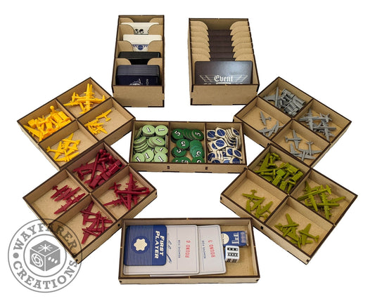Pan Am Board Game Organizer Insert - Nick Nack's Full Frontal Attack