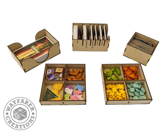 Parks Board Game Organizer Insert - Nick Nack's Full Frontal Attack