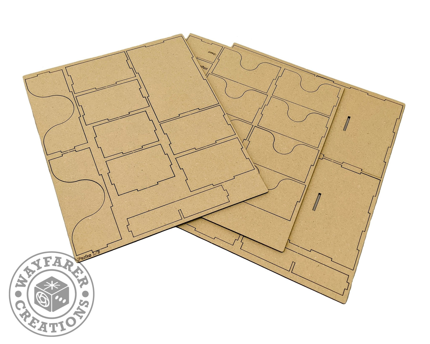 Parks Board Game Organizer Insert - Nick Nack's Full Frontal Attack