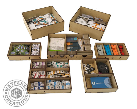 Pipeline Board Game Organizer Insert - Nick Nack's Full Frontal Attack