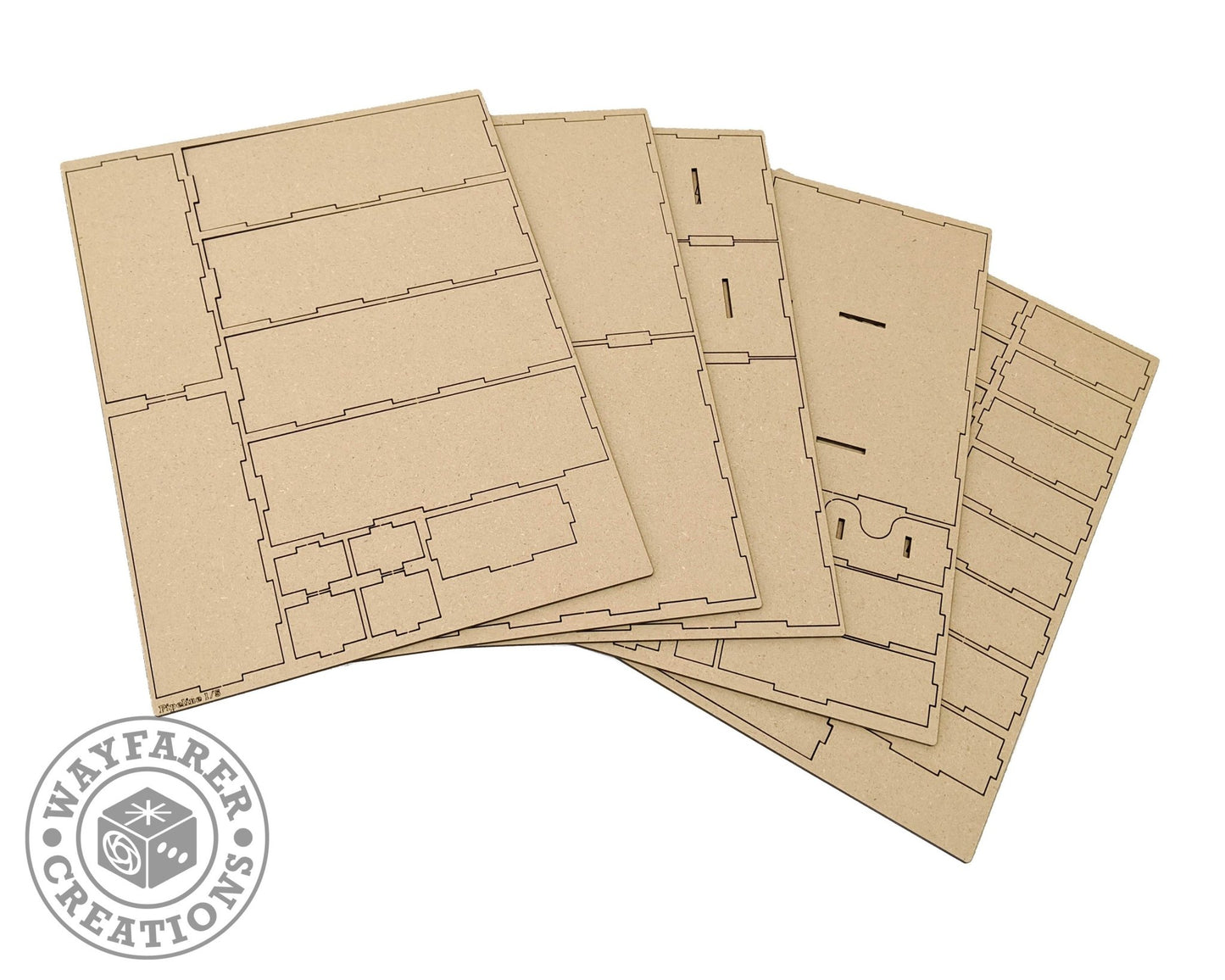 Pipeline Board Game Organizer Insert - Nick Nack's Full Frontal Attack