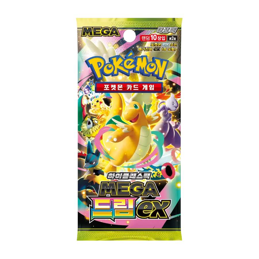 (Korean) Pokémon TCG: Mega Dream Booster Pack - Nick Nack's Full Frontal Attack