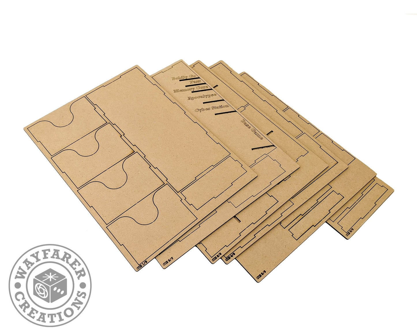 Clank! In! Space! Board Game Organizer Insert - Nick Nack's Full Frontal Attack