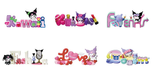 Re-Ment Kuromi Words Collection Blind Box - 1 Random Figure - Nick Nack's Full Frontal Attack