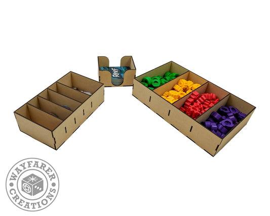 Reef Board Game Organizer Insert - Nick Nack's Full Frontal Attack