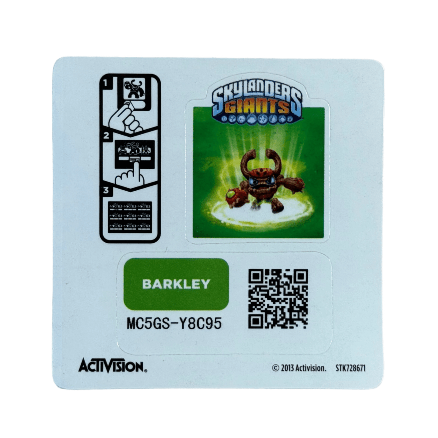 Barkley (Sidekick) (Sticker Sheet) - Nick Nack's Full Frontal Attack