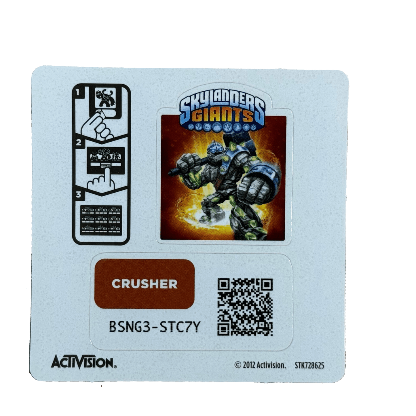 Crusher (Sticker Sheet) - Nick Nack's Full Frontal Attack