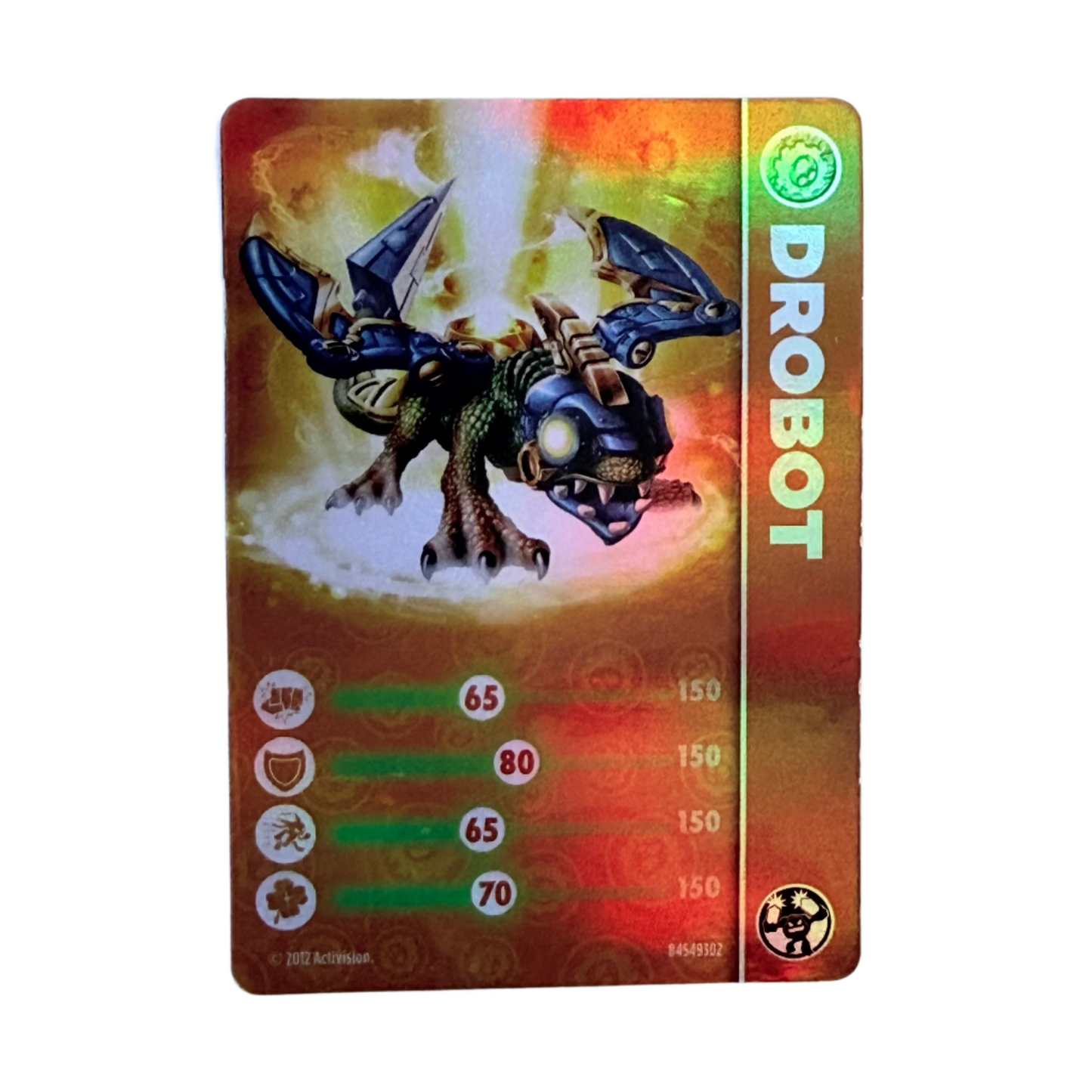 Drobot (LightCore) (Stat Card) - Nick Nack's Full Frontal Attack