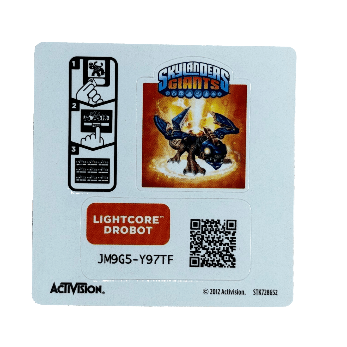 Drobot (LightCore) (Sticker Sheet) - Nick Nack's Full Frontal Attack