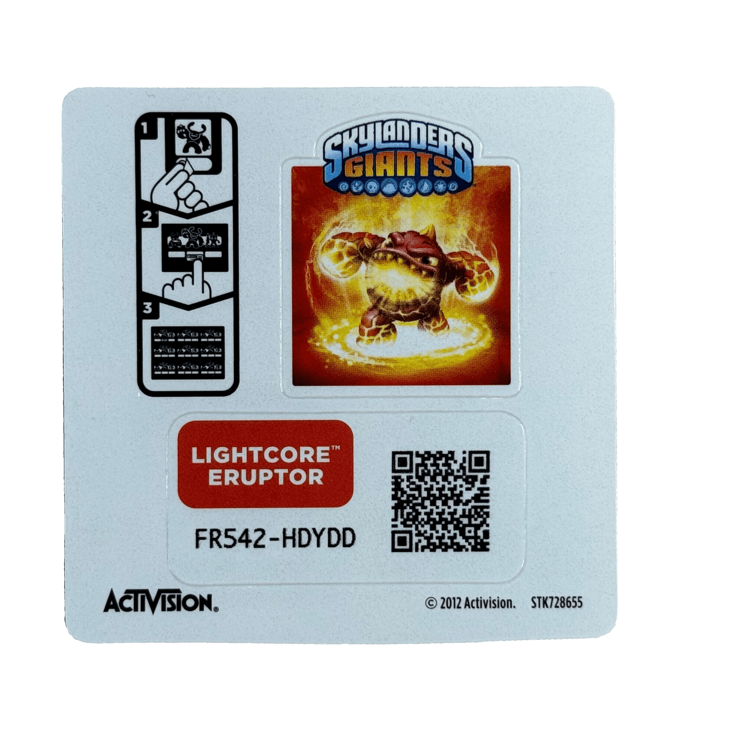 Eruptor (LightCore) (Sticker Sheet)