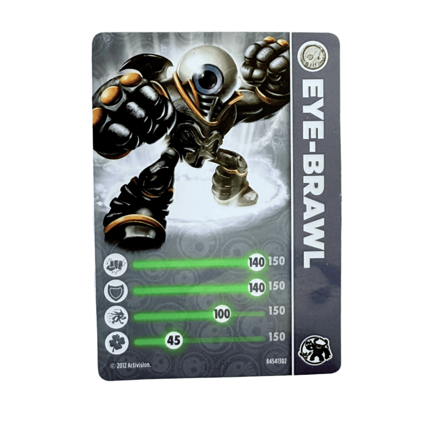 Eye-Brawl (Stat Card) - Nick Nack's Full Frontal Attack