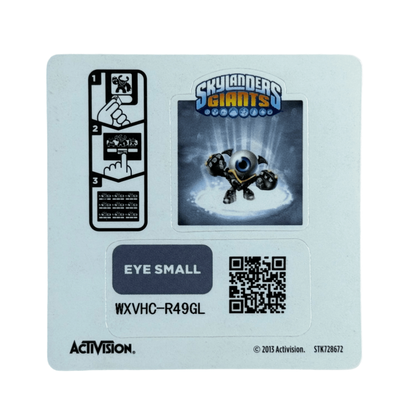 Eye Small (Sidekick) (Sticker Sheet) - Nick Nack's Full Frontal Attack