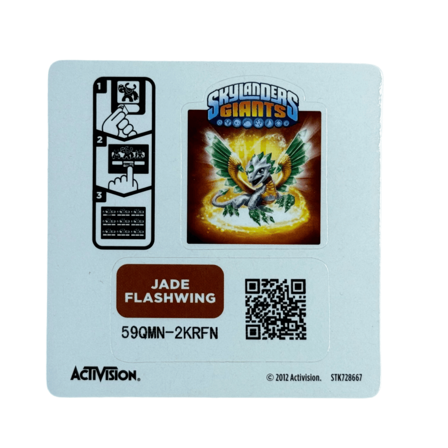 Flashwing (Jade) (Sticker Sheet) - Nick Nack's Full Frontal Attack