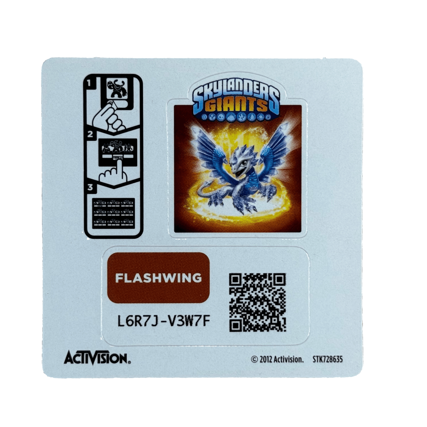 Flashwing (Series 1) (Sticker Sheet) - Nick Nack's Full Frontal Attack