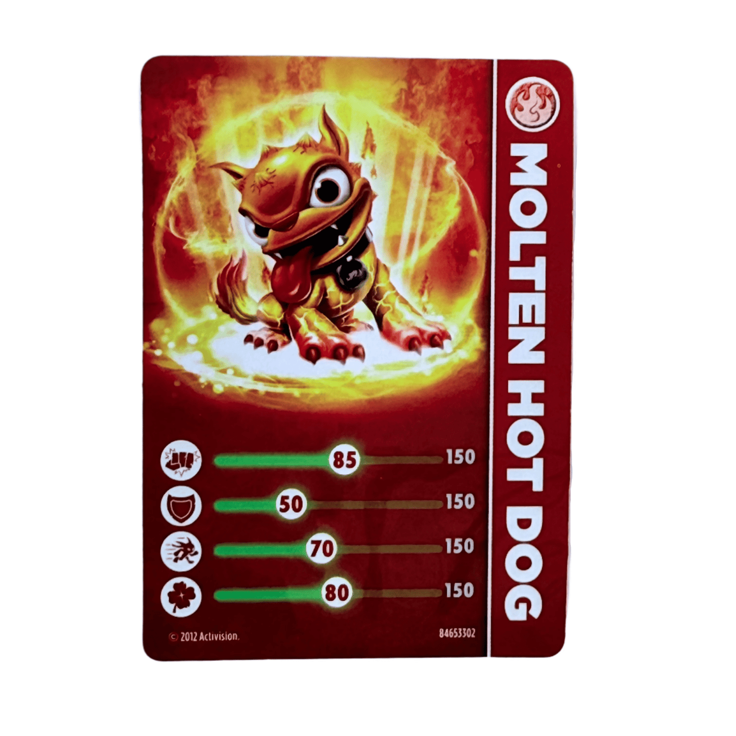 Hot Dog (Molten) (Stat Card)
