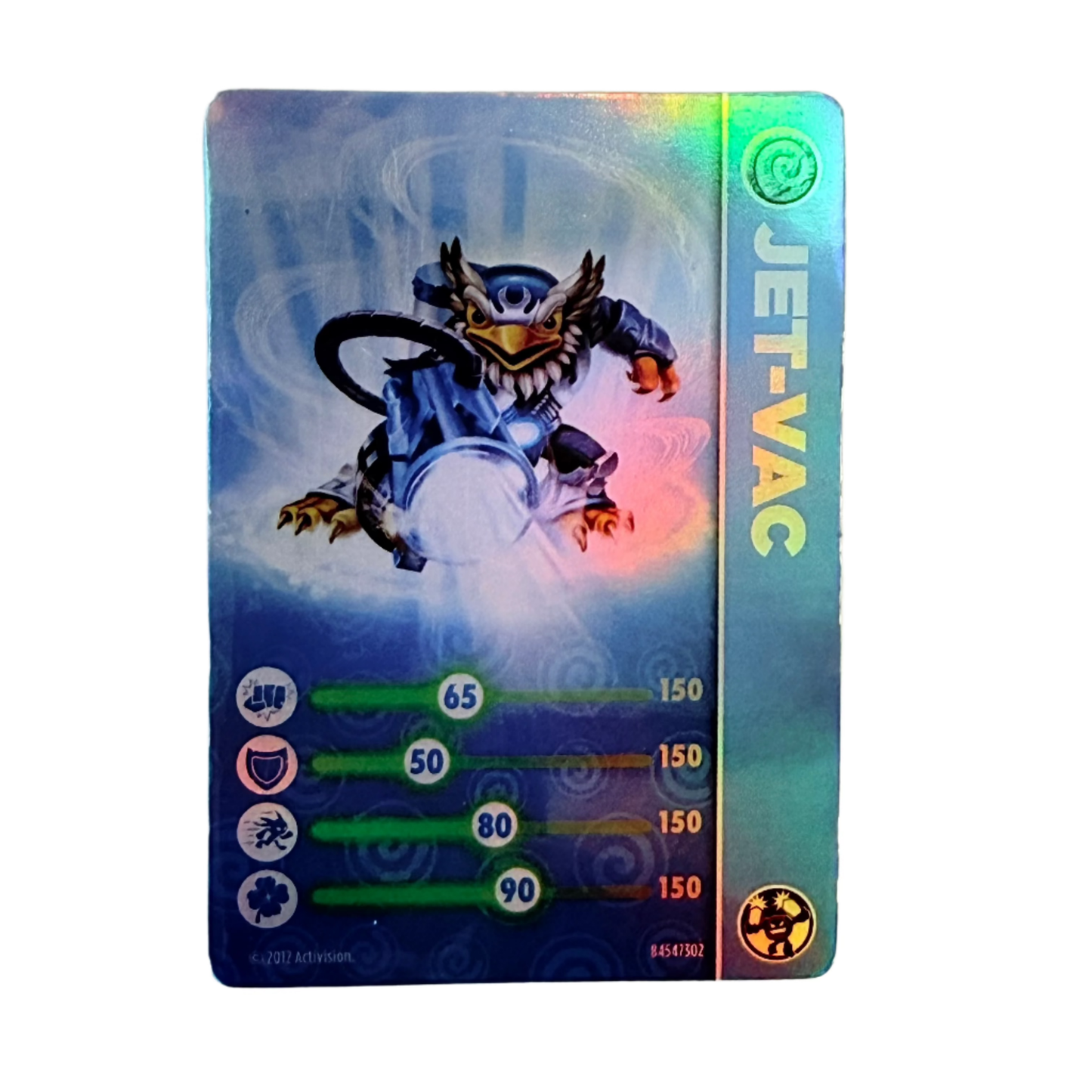 Jet-Vac (LightCore) (Stat Card) - Nick Nack's Full Frontal Attack