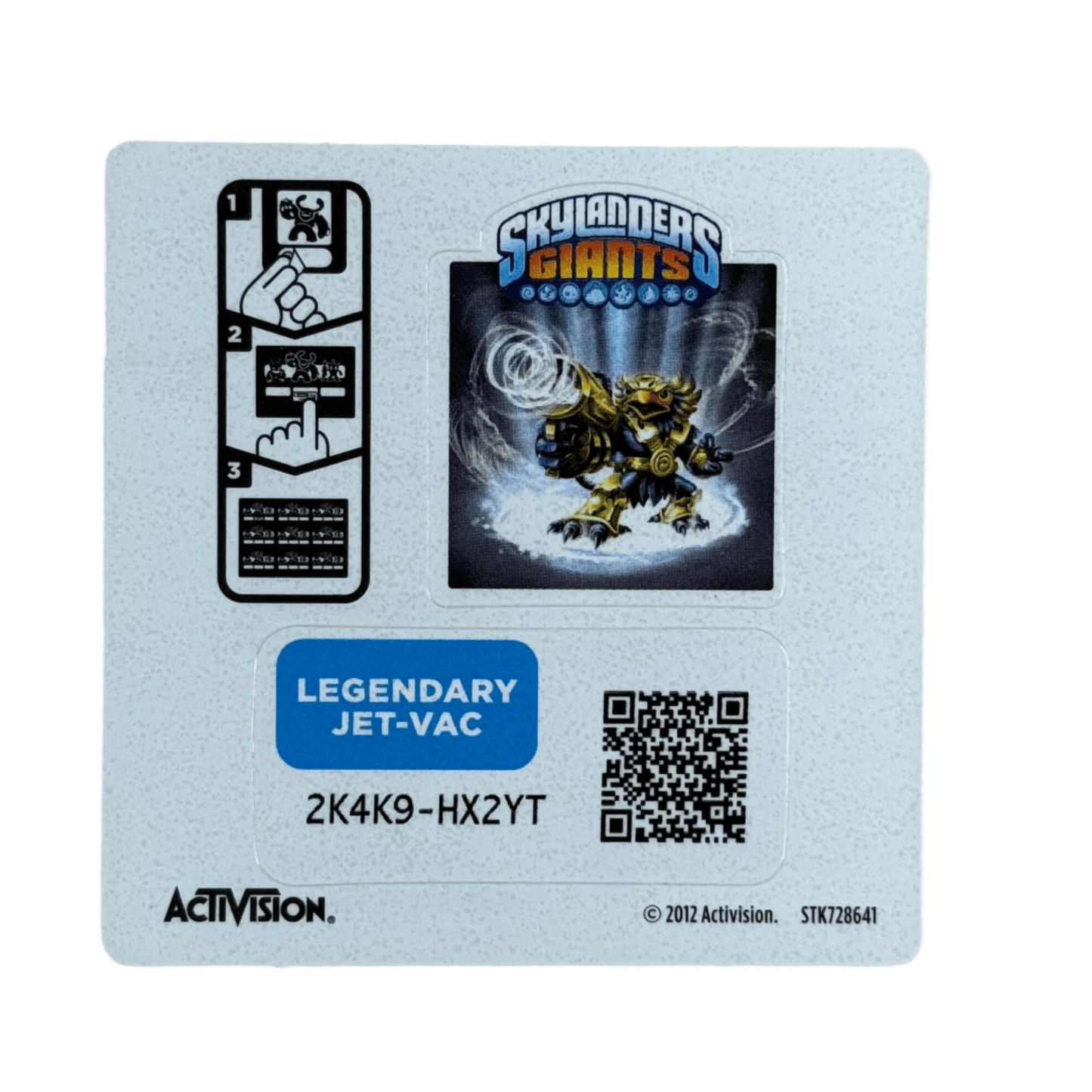 Jet-Vac (Legendary) (Sticker Sheet) - Nick Nack's Full Frontal Attack