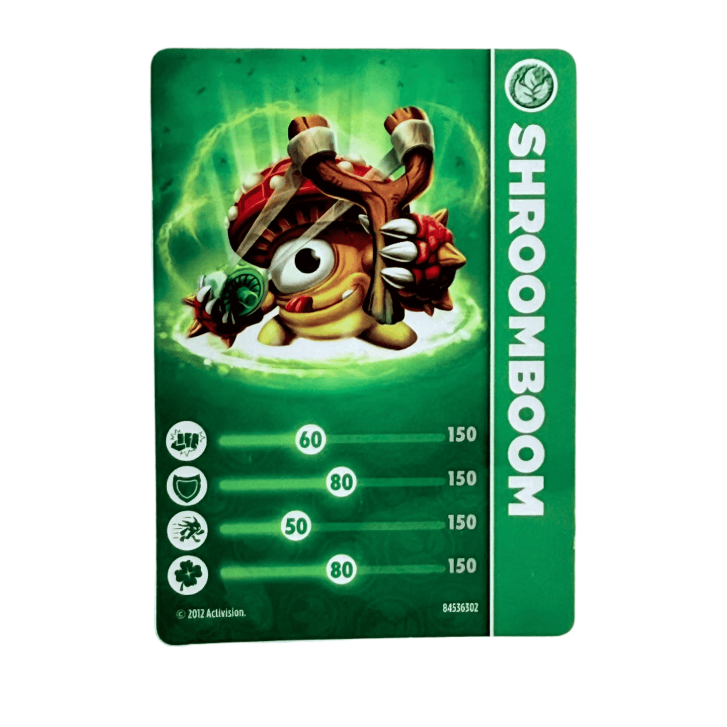 Shroomboom (Series 1) (Stat Card) - Nick Nack's Full Frontal Attack