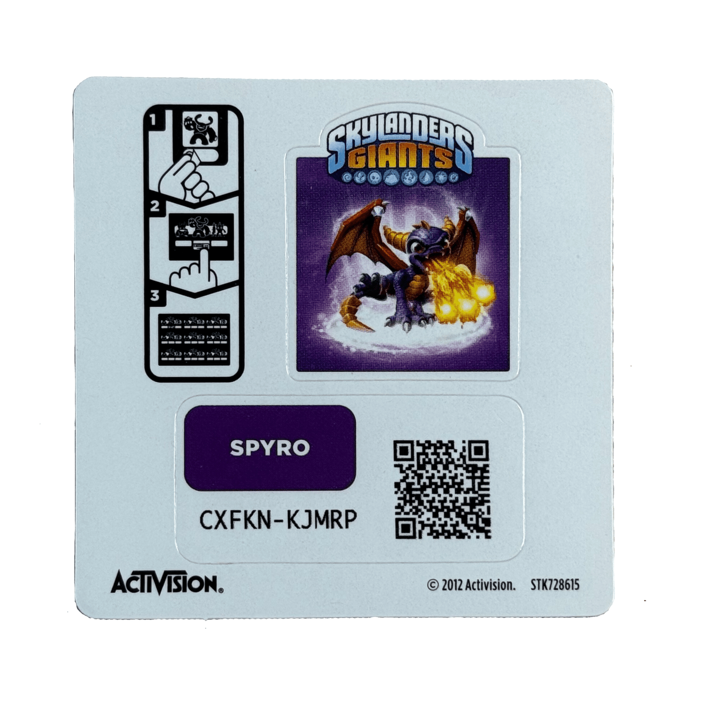Spyro (Series 2) (Sticker Sheet) - Nick Nack's Full Frontal Attack