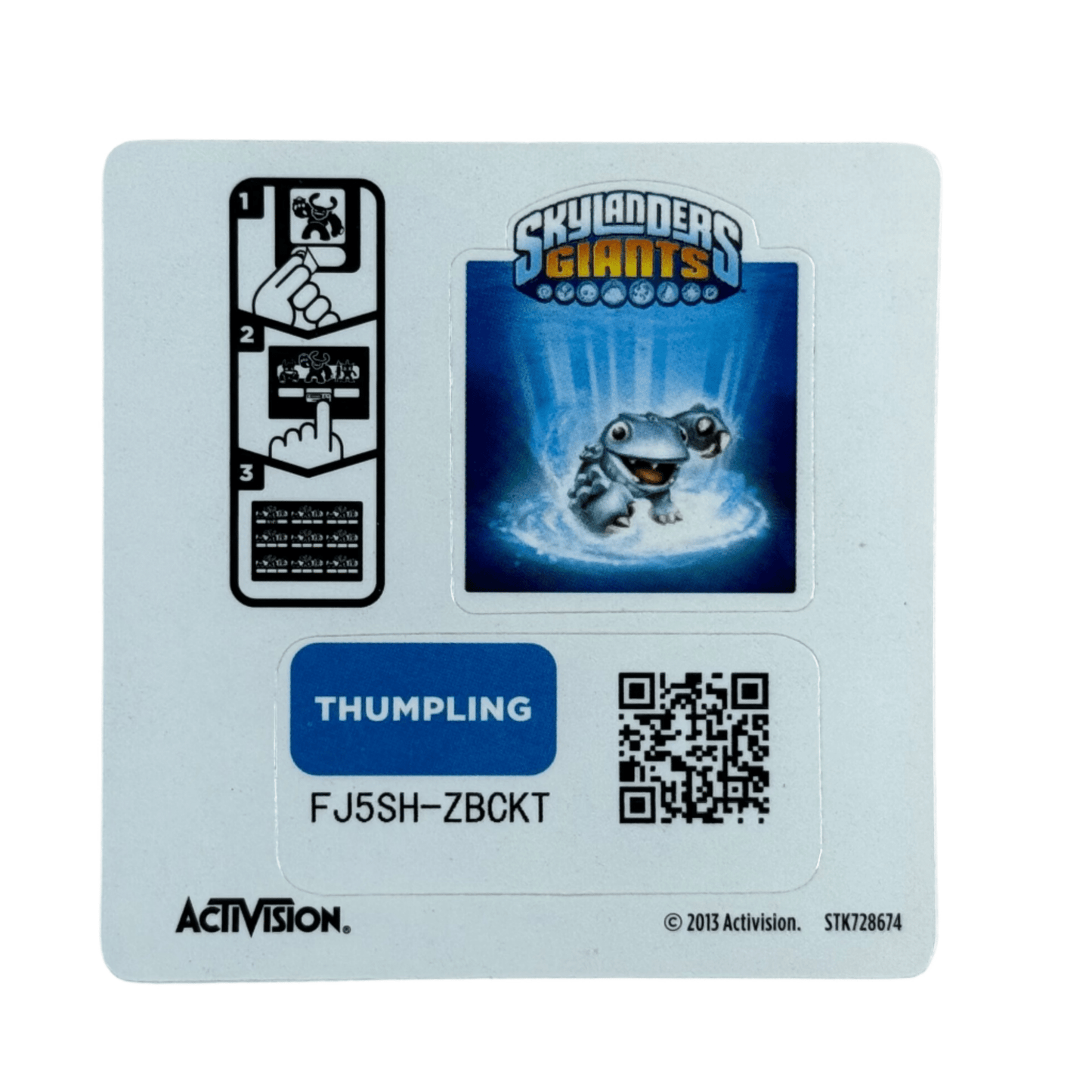 Thumpling (Sidekick) (Sticker Sheet) - Nick Nack's Full Frontal Attack