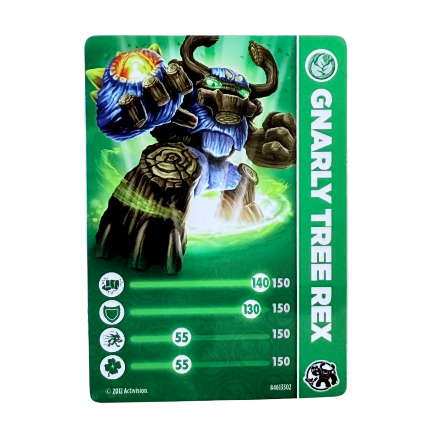 Tree Rex (Gnarly) (Stat Card) - Nick Nack's Full Frontal Attack