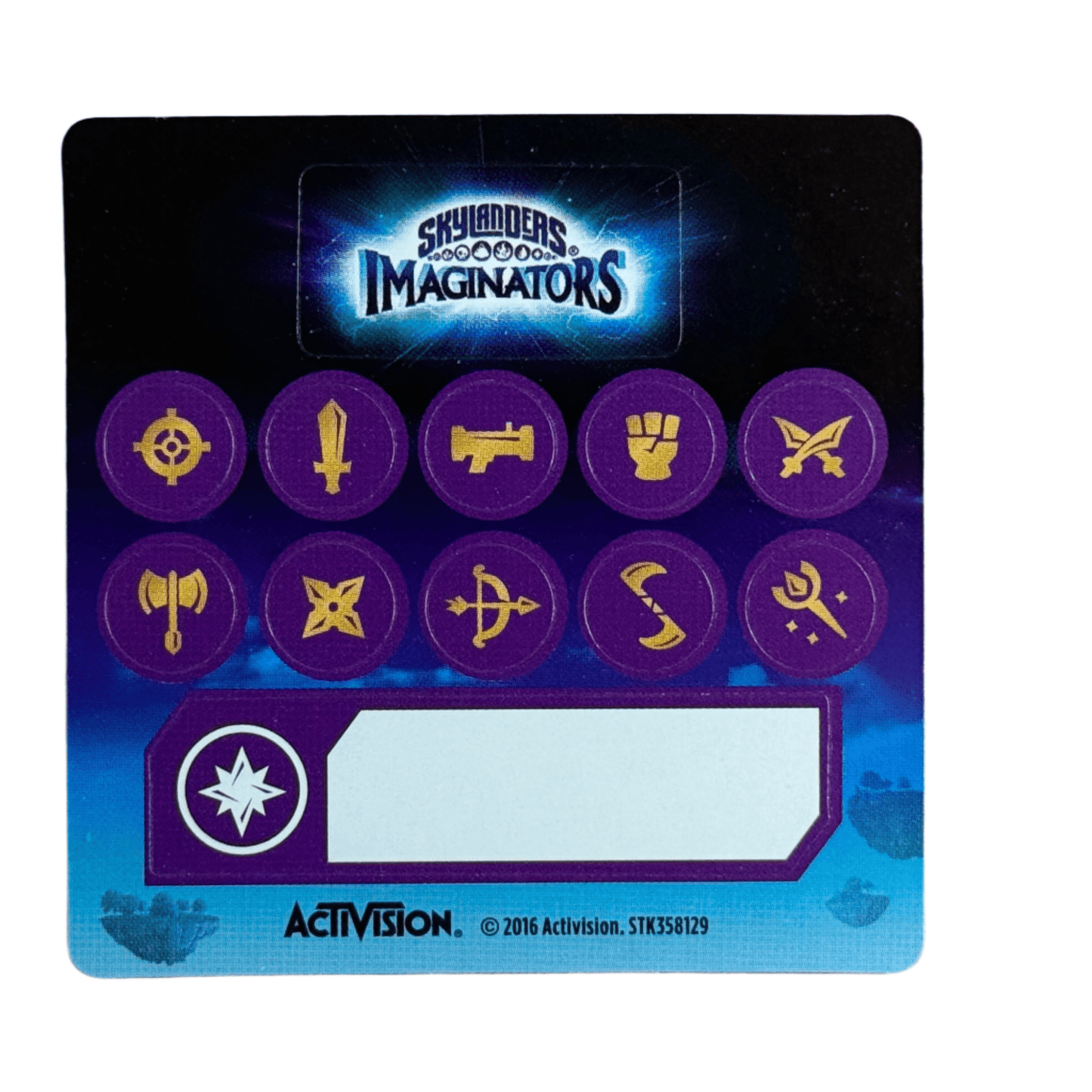 Magic Element Creation Crystal (Sticker Sheet) - Nick Nack's Full Frontal Attack