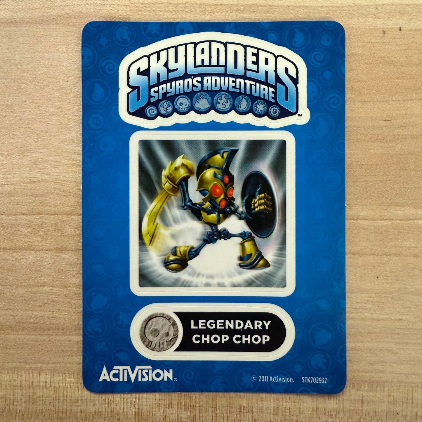 Chop Chop (Legendary) (Sticker Sheet)