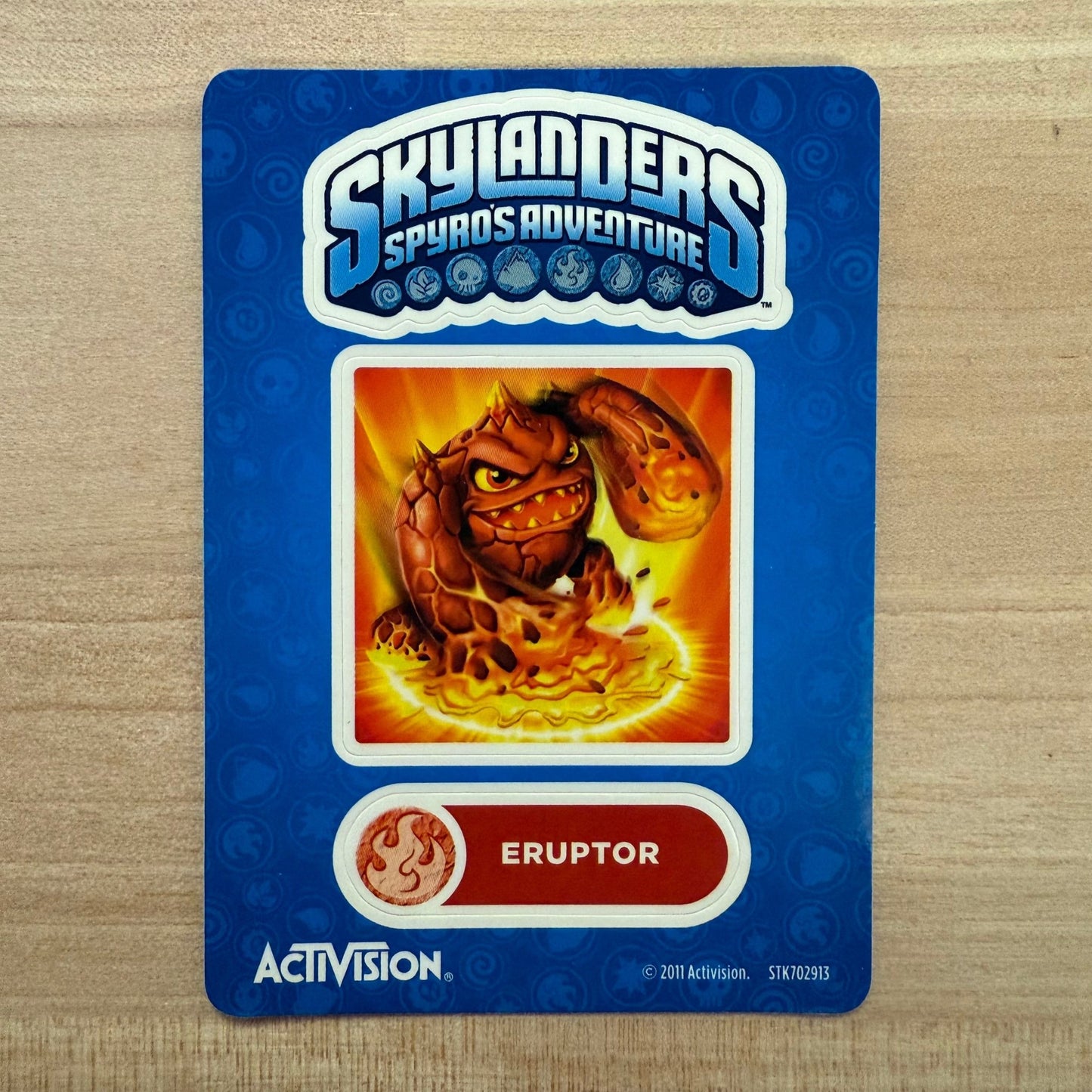 Eruptor (Series 1) (Sticker Sheet) - Nick Nack's Full Frontal Attack