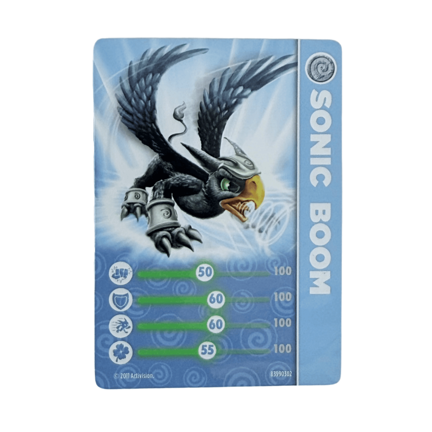 Sonic Boom (Series 1) (Stat Card) - Nick Nack's Full Frontal Attack