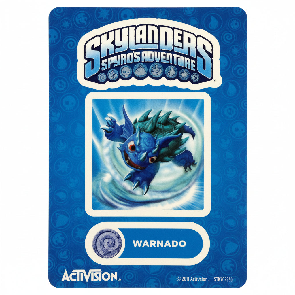 Warnado (Series 1) (Sticker Sheet) - Nick Nack's Full Frontal Attack